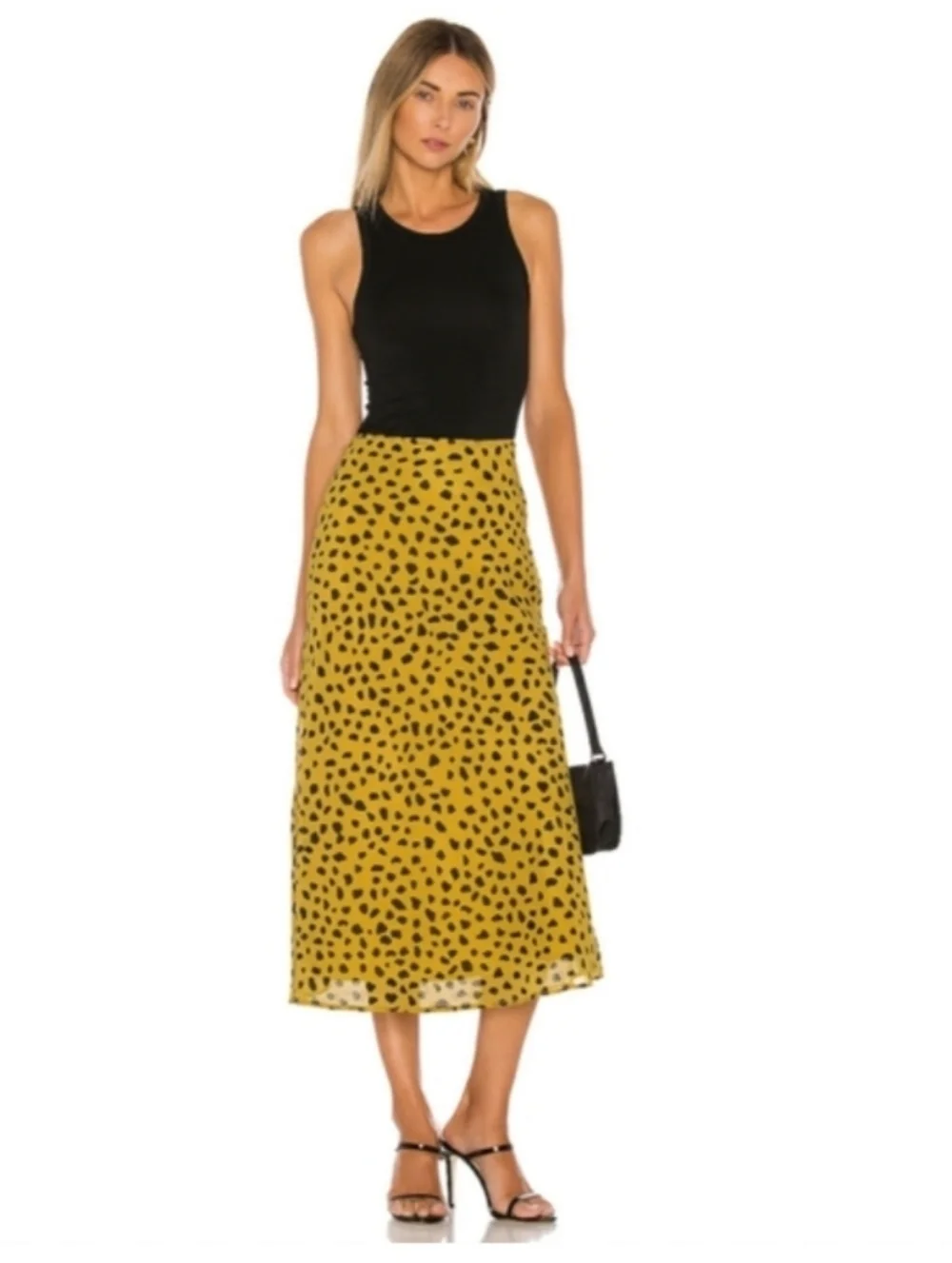 Lovers + Friends Madalena Polka-dot Skirt